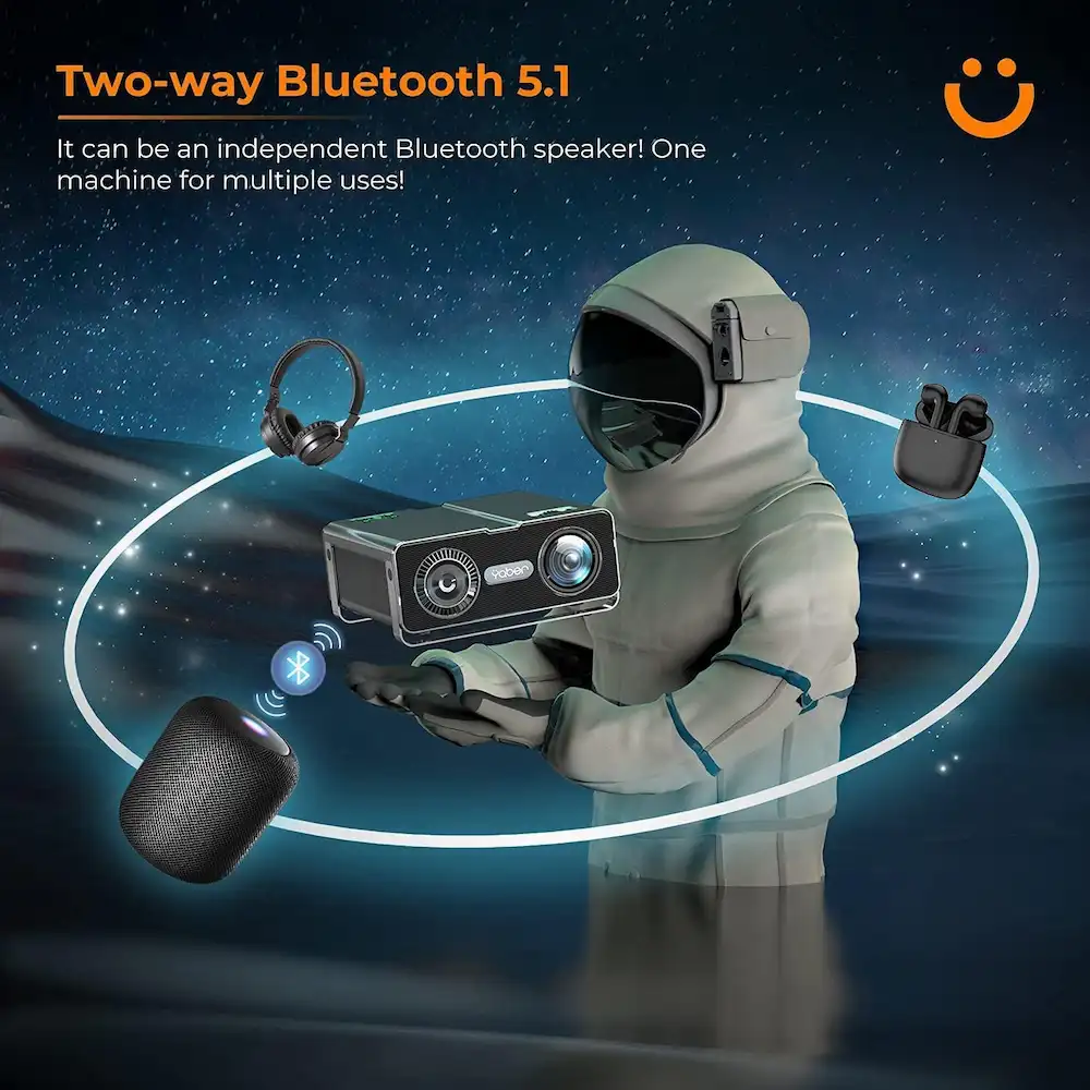 YABER V10 5G WiFi Bluetooth