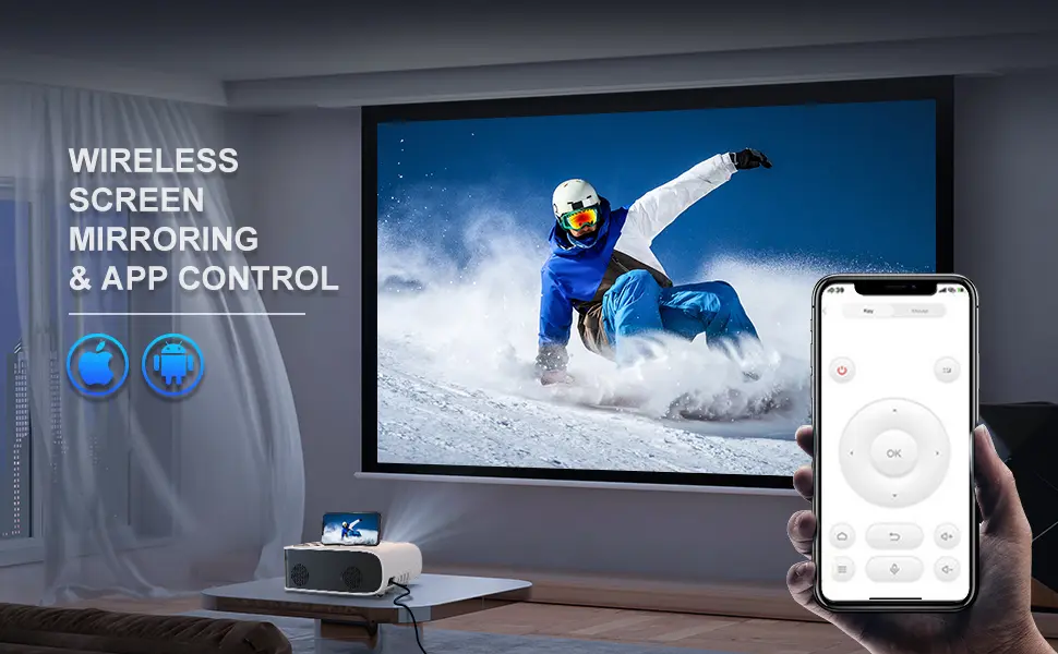 Wireless Mirroring, Really No Cables, and APP Control
