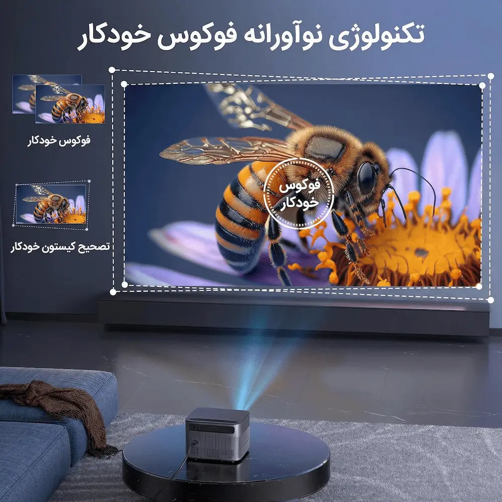 ویدیو پروژکتور هوشمند مدل WiMiUS P64 با ارسال رایگان 3 ویدیو پروژکتور هوشمند مدل WiMiUS P64 با ارسال رایگان - Image 3